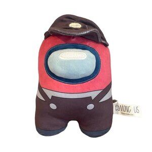 Among Us 8" Miner Crewmate Plush EUC Innersloth Toikido Just Toys